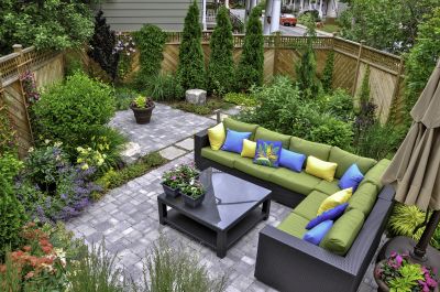 Seamless Outdoor Living Area