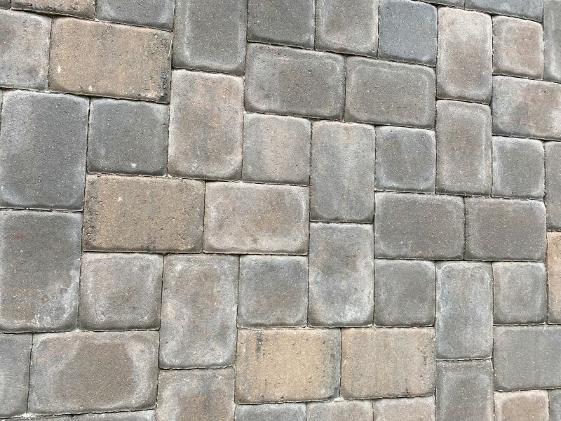 Close-up of Paver Pattern